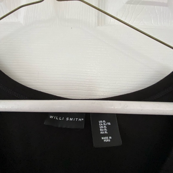 Willi Smith black fitted stretch tee xl - Picture 2 of 3